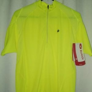 Sugoi NEON GREEN Size SMALL Bicycle Short Sleeve